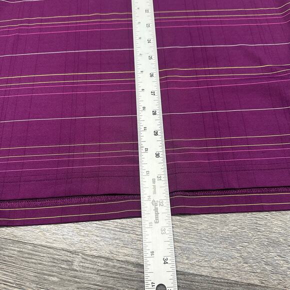 Under Armour Heatgear Avalon Striped Mens 2XL Loose Performance‎ Golf Polo Shirt - Picture 7 of 10